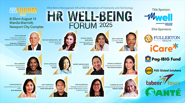 HR WELL-BEING FORUM 2025