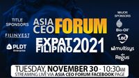 ASIA CEO FORUM - EXPAT FILIPINO 2021