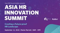 ASIA HR INNOVATION SUMMIT 2018