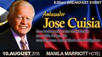 Ambassador Jose Cuisia