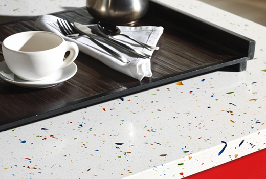 compac venecia terrazzo worktop