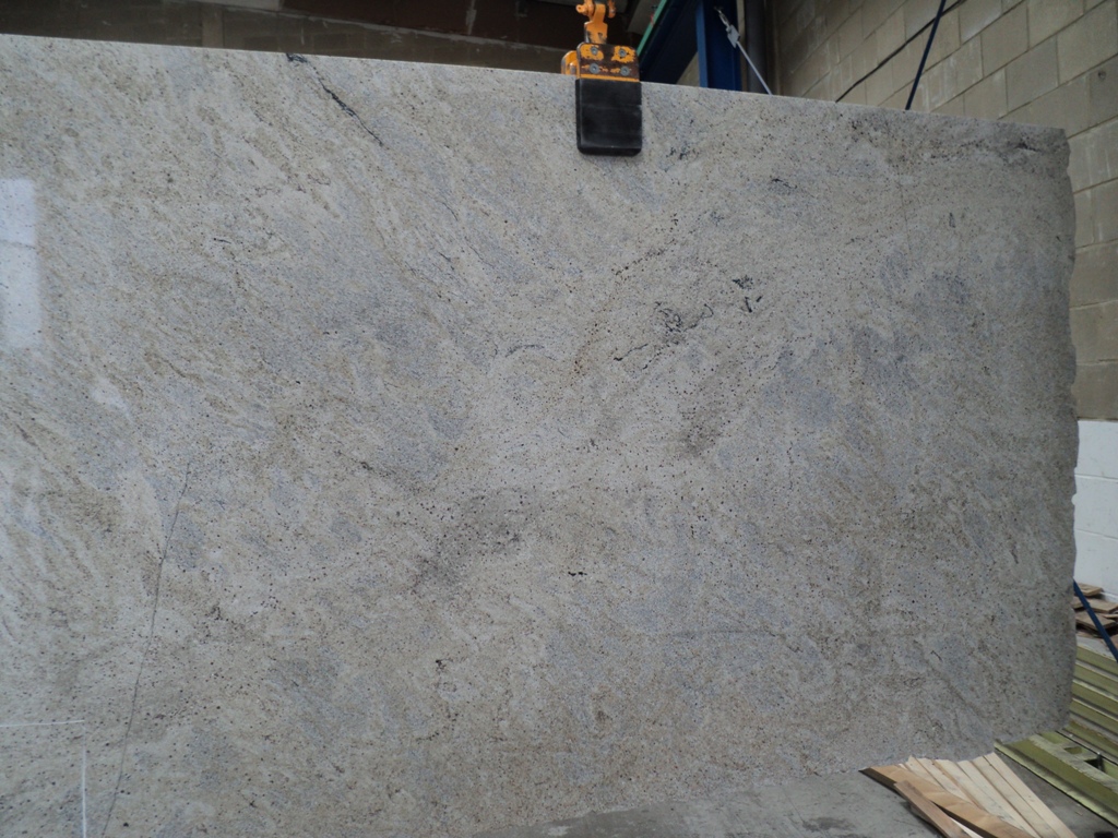 Kashmir White Granite Slab