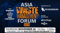 ASIA WASTE MANAGEMENT FORUM 2020